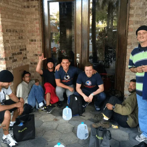 New Beginnings team on a mission trip